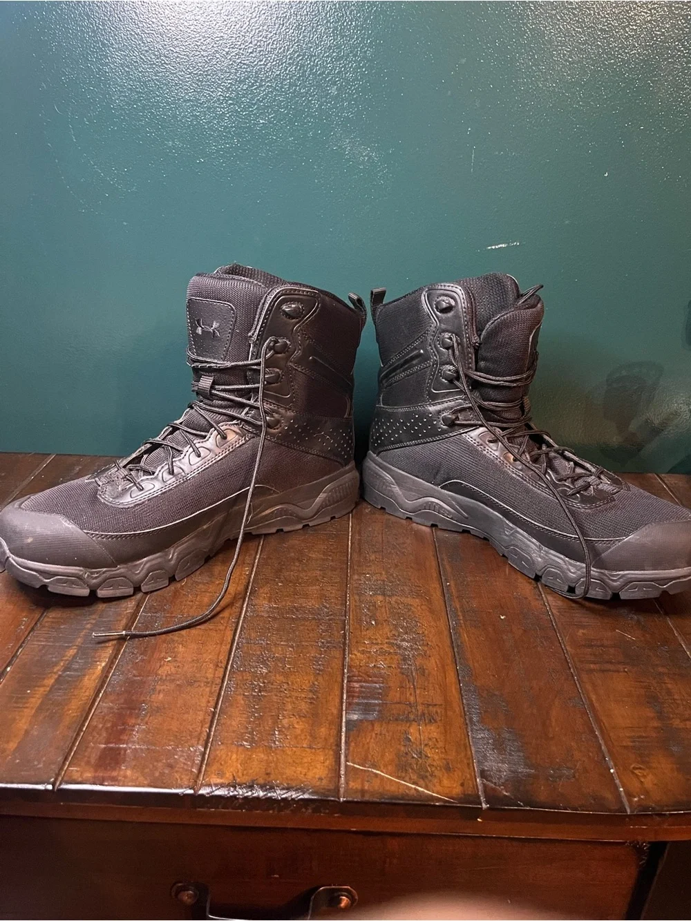 Under Armour Valsetz Tactical 2.0 SZ 12  Lace Up Combat Men Boots 1296756-001
